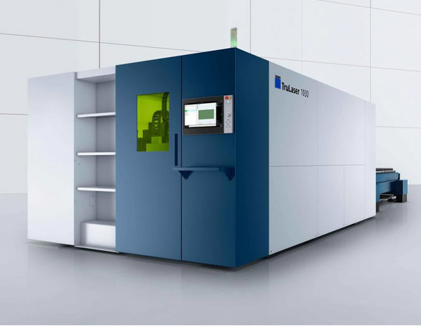 Trumpf Laserschneidanlage im Produktionsumfeld